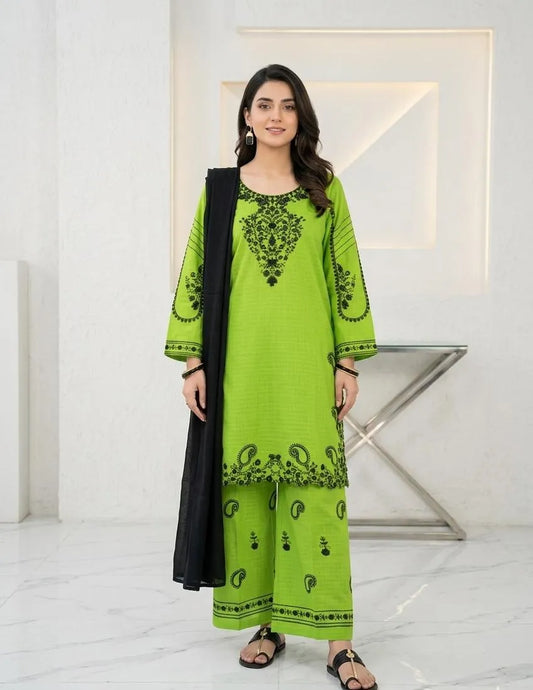3-piece cotton lawn suit